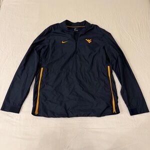 Nike West Virginia Windbreaker Men’s Size Large